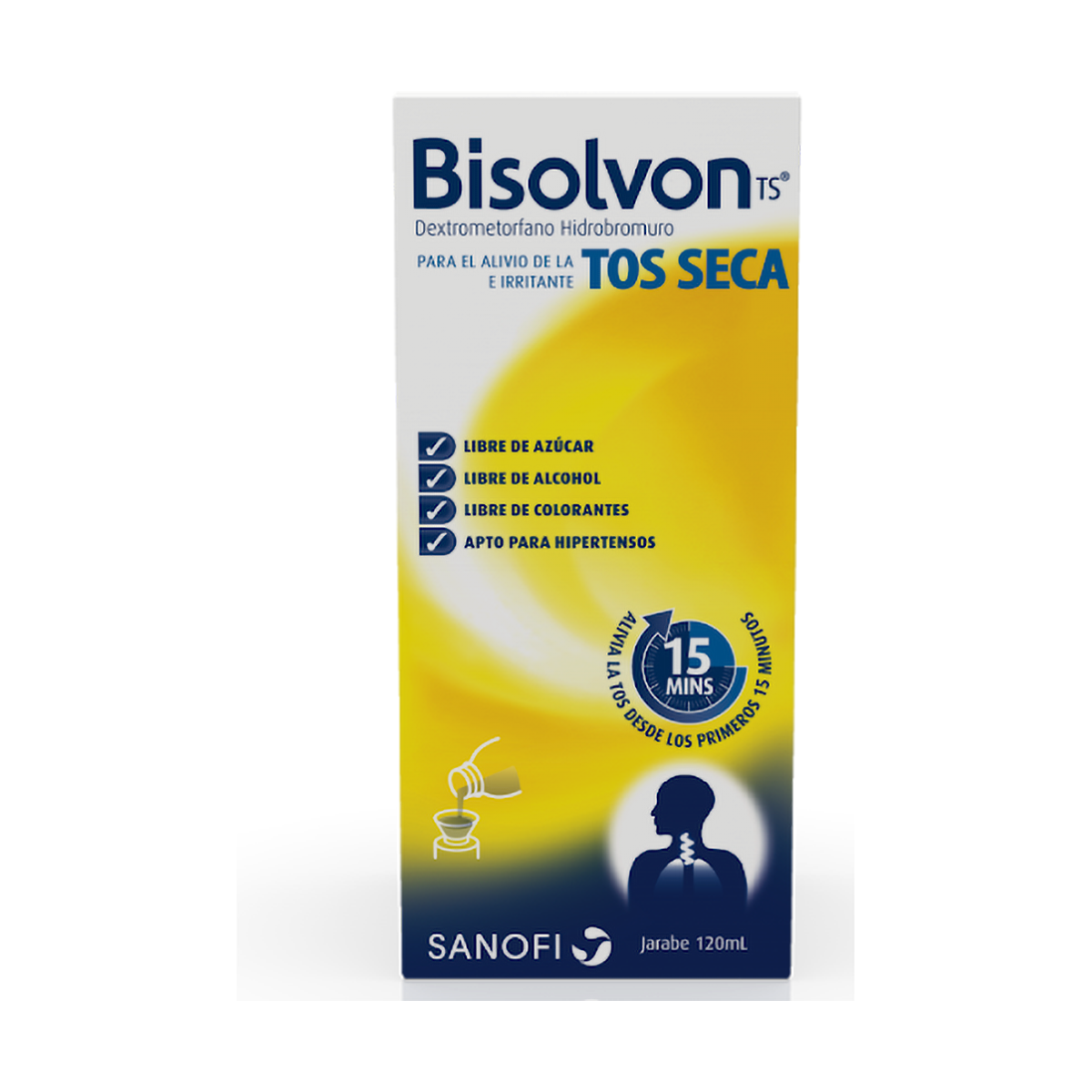 Bisolvon Tos Seca Dextrometorfano Sanofi Ml Domifami