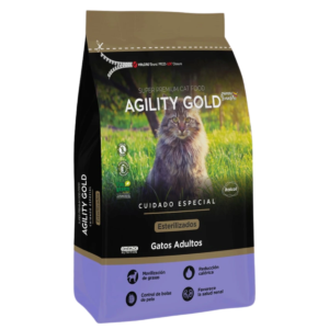 Agility Gold Gatos Esterilizados x 3 kilos
