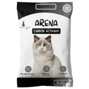Arena Calabaza para Gatos con Aroma a Carbón - 10 Kg: La Solución Perfecta para un Hogar Fresco y Limpio