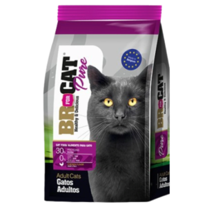 BR For Cat Pure Gatos Adultos 10 Kg en su empaque