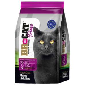 BR For Cat Pure Gatos Adultos 3 Kg en su empaque