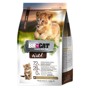 BR For Cat Wild Gatitos Salmón y Pollo 3 Kg