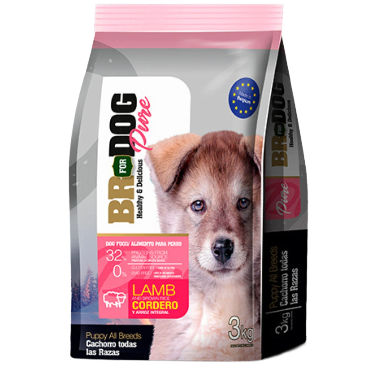 BR For Dog Pure Perro Cachorro Cordero 10 Kg envío gratis en Bogotá