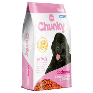 Chunky Cachorro: Nutrición Completa con Cordero y Salmón - 8 kg