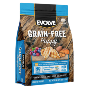 Alimento Evolve Pollo grain free para cachorros 6.35 Kg