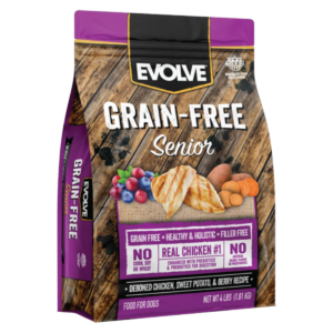 Alimento Evolve Perro Senior Pollo grain free para perro 12.7 Kg