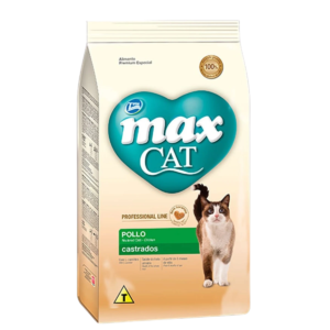 Max Cat Professional Adulto Castrado 3 Kg: Nutrición Balanceada para Gatos Adultos