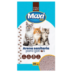 MaxiCat Arena para gatos Aroma Café 10 Kg